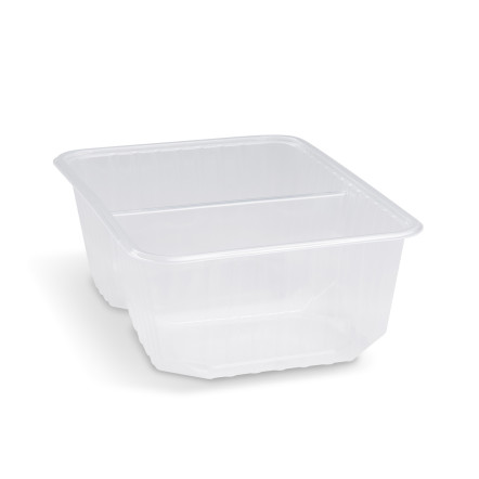 Vanička euroboxx 2dielna priehľadná 186 x 133 mm 1000ml