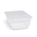 PP591 - Vanička (PP) hranatá 2dielna priehľadná 186 x 133 mm 1000ml [50 ks]