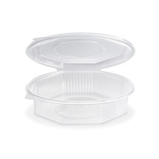 Menu misa (PP) Ripboxx Meal nedelená osemboká priehľadná 1200ml [25 ks]