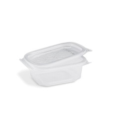Miska (PP) Ripboxx Tiny s viečkom priehľadná 250ml [50 ks]