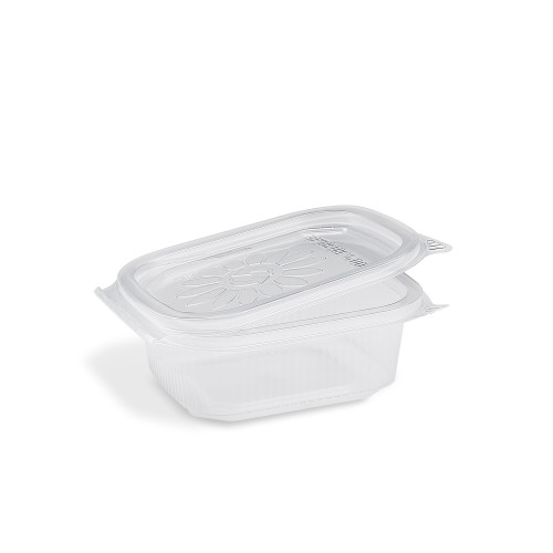 PP826 - Miska (PP) Ripboxx Tiny s viečkom priehľadná 250ml [50 ks]