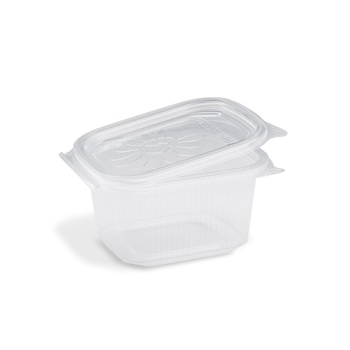 PP827 - Miska (PP) Ripboxx Tiny s viečkom priehľadná 375ml [50 ks]