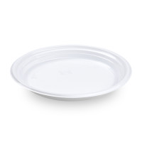 Tanier (PP) Reware Dinner ECONOMY opakovane použiteľný biely Ø22cm [100 ks]