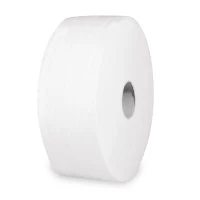 Toaletný papier 2vrstvý biely `jumbo` ø27cm 340m 1515 útržkov