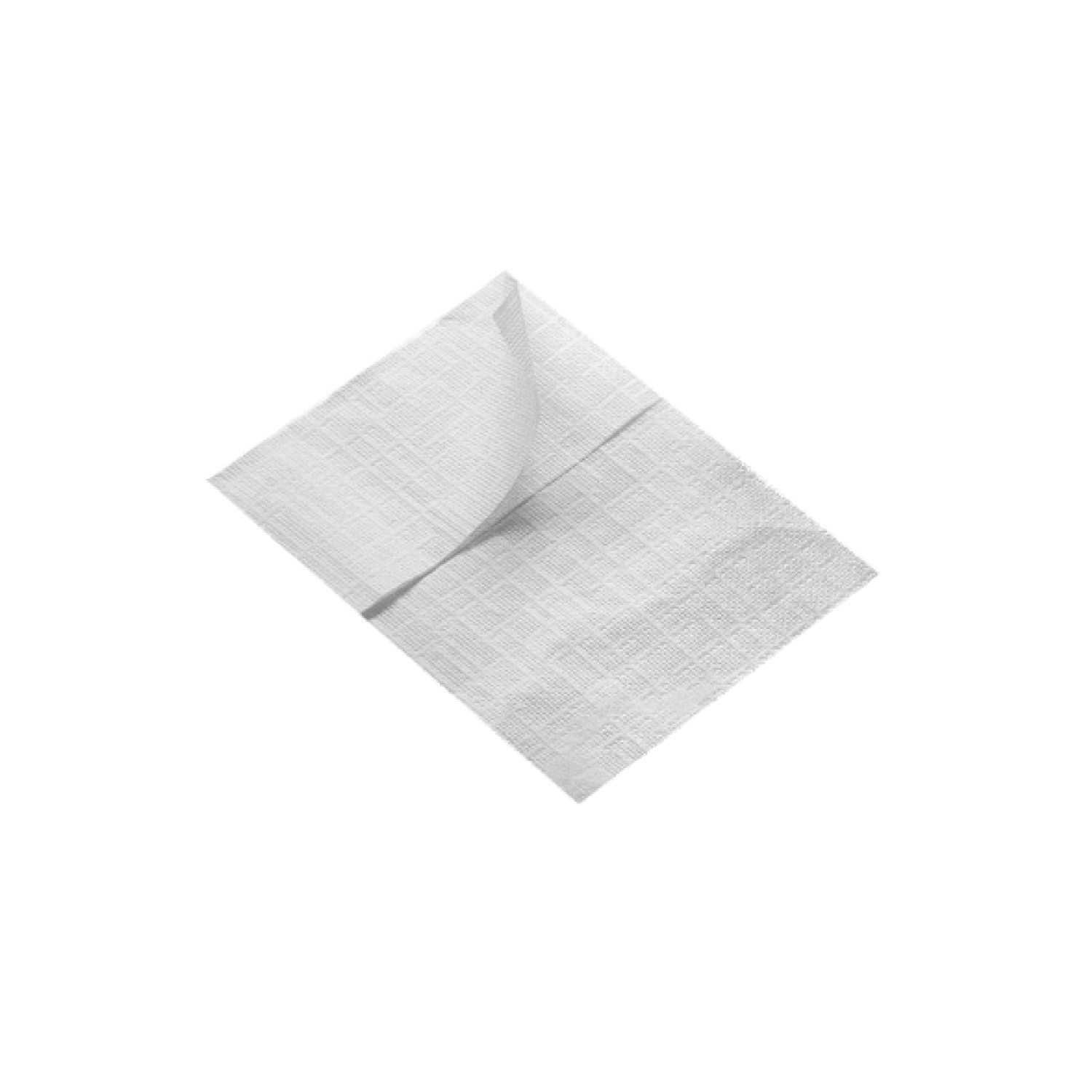 Obrúsok do zásobníku 1vrstvý biely 17 x 17 cm