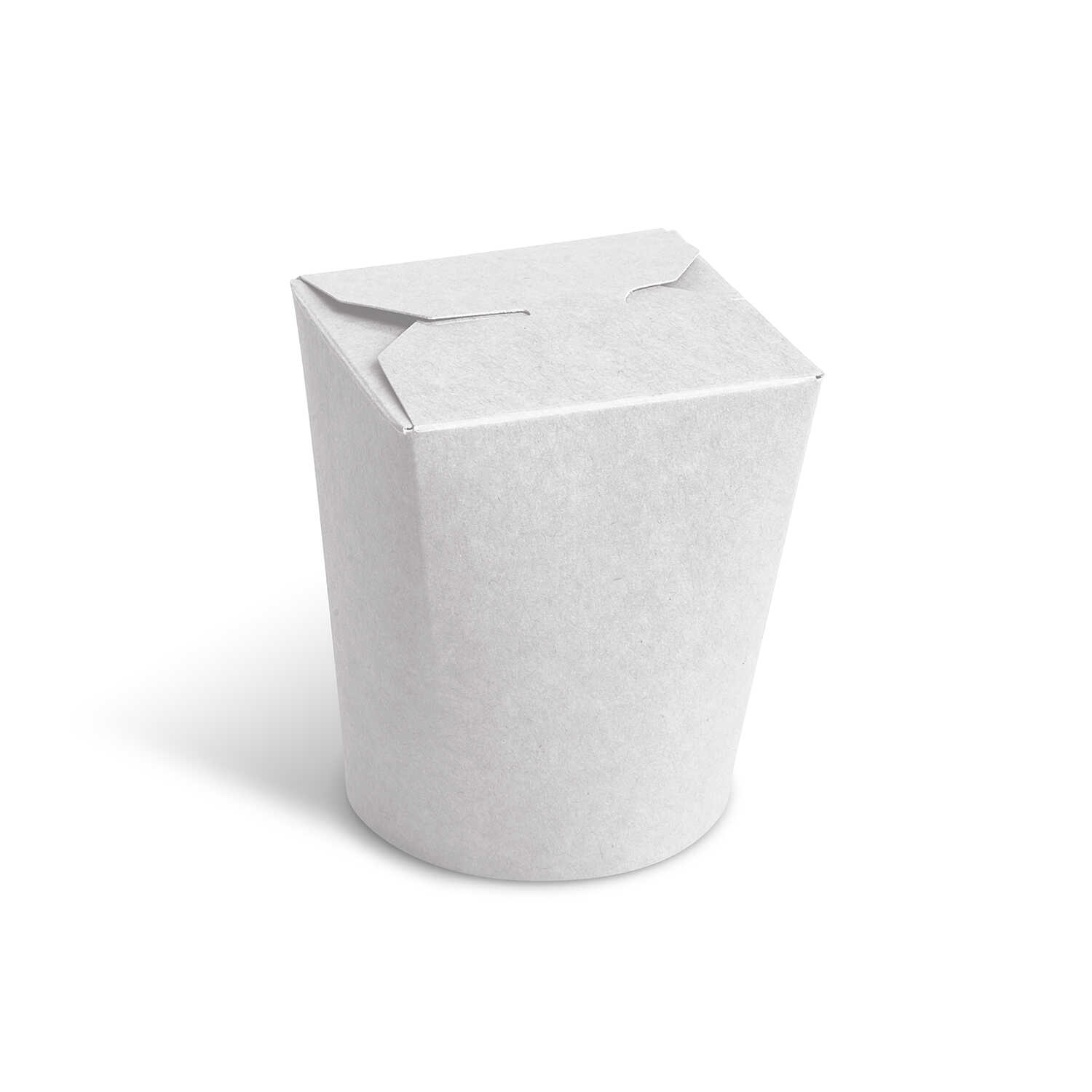 Food box Asia (PAP FSC Mix/PE) biely 500ml/16oz [50 ks]