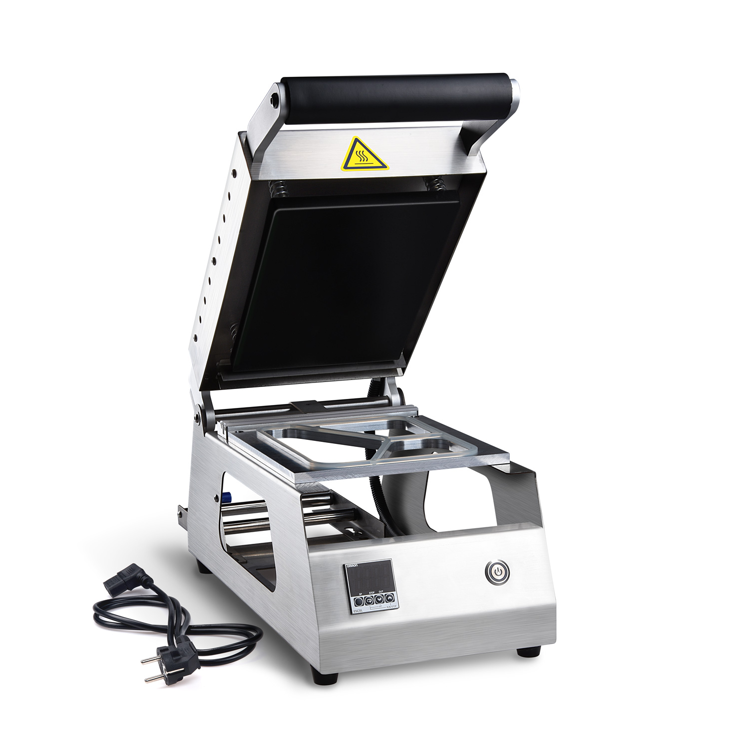 Zatavovací stroj pre pp misy a misky