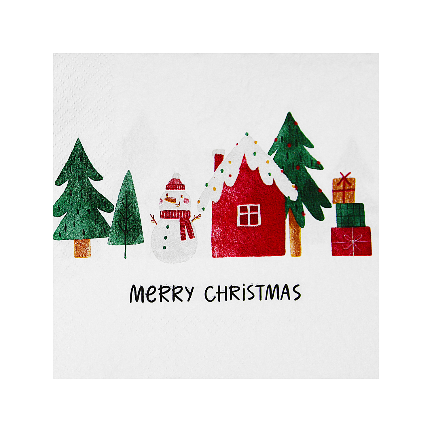 Obrúsok 3vrstvý vianoce 33 x 33 cm